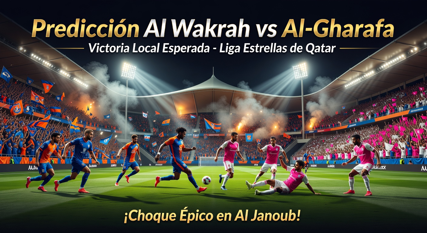 Al Wakrah vs Al-Gharafa Pronóstico / Prediction