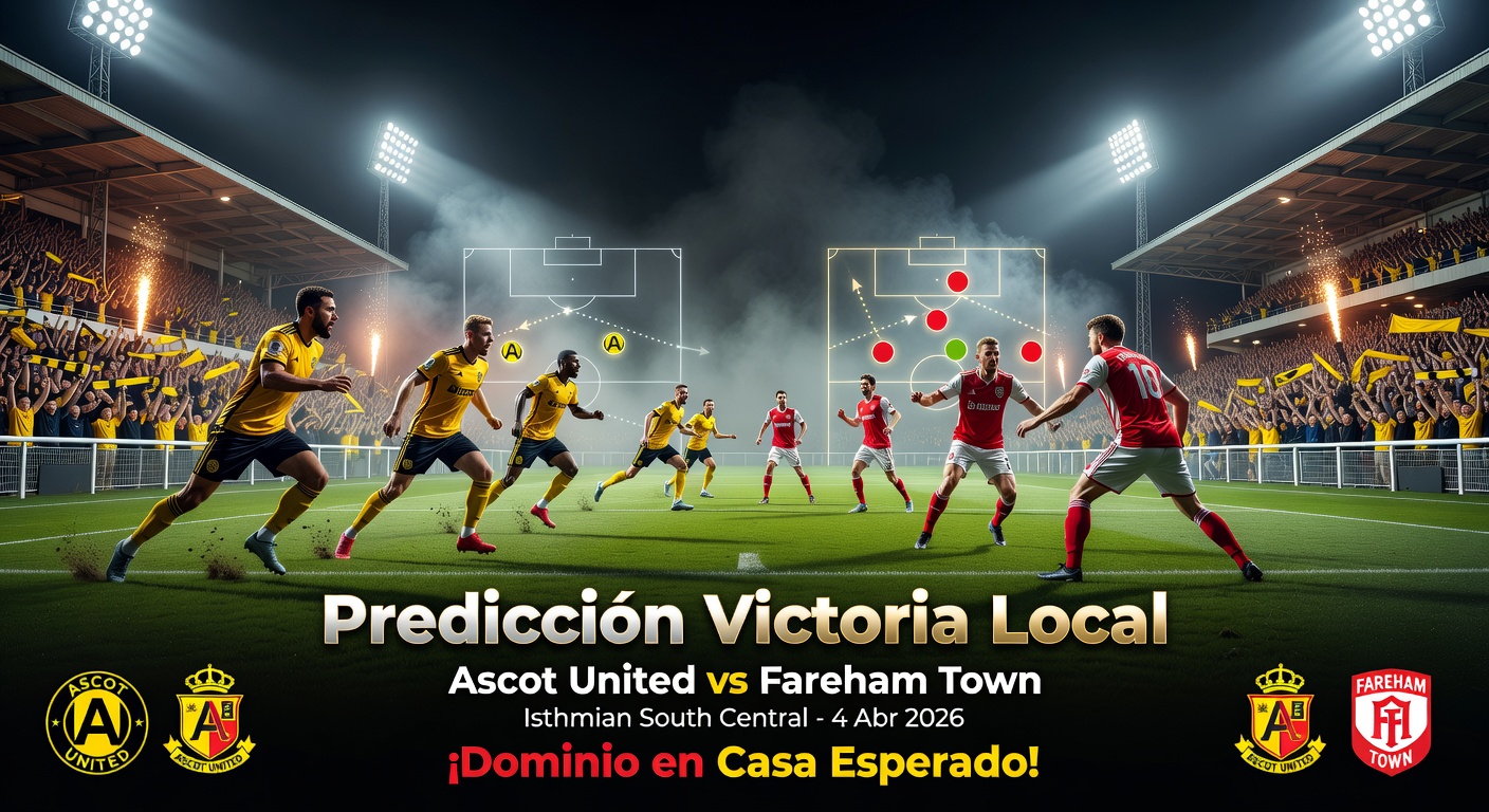 Ascot United vs Fareham Town Pronóstico / Prediction