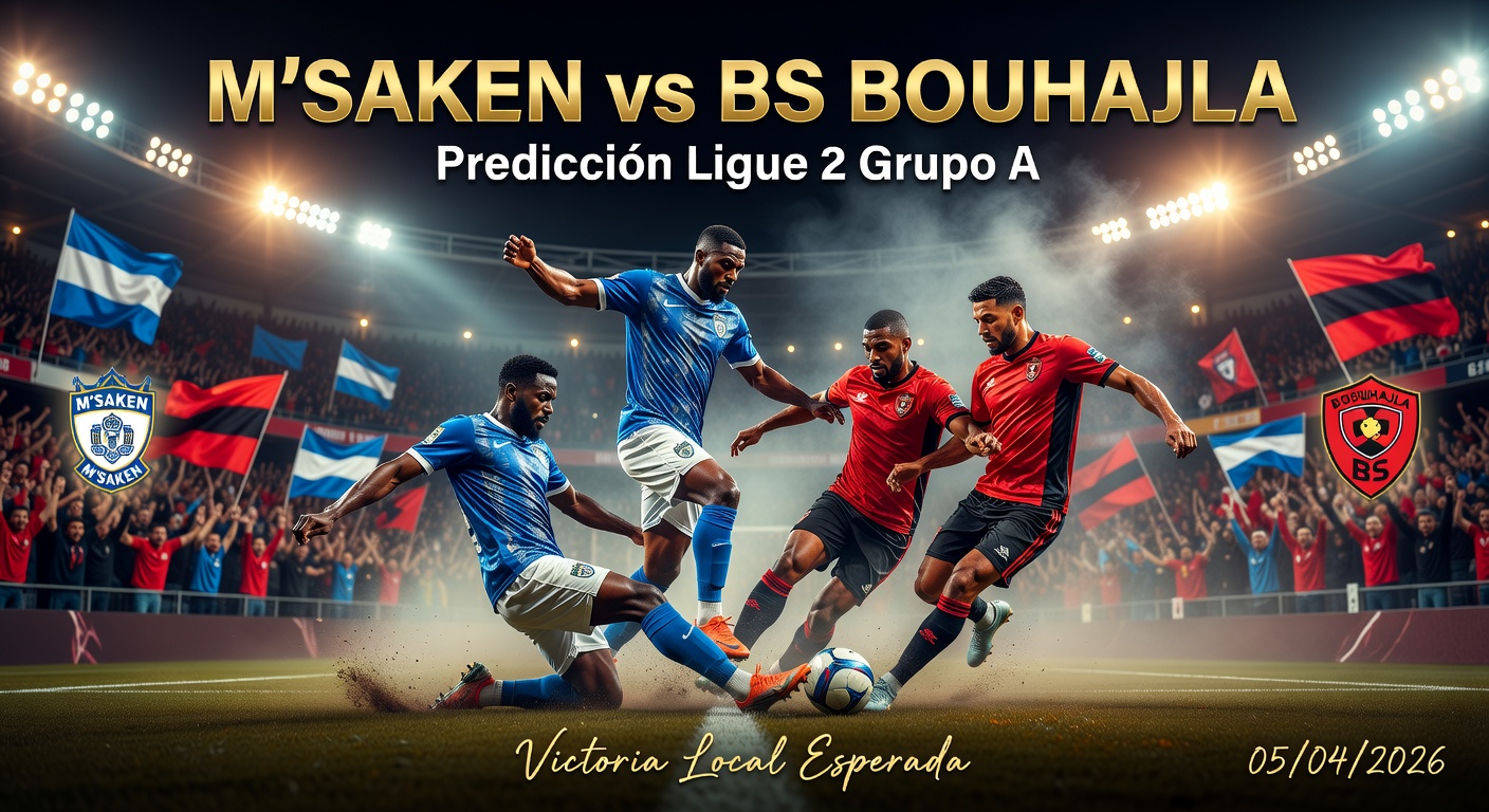 M'saken vs BS Bouhajla Pronóstico / Prediction