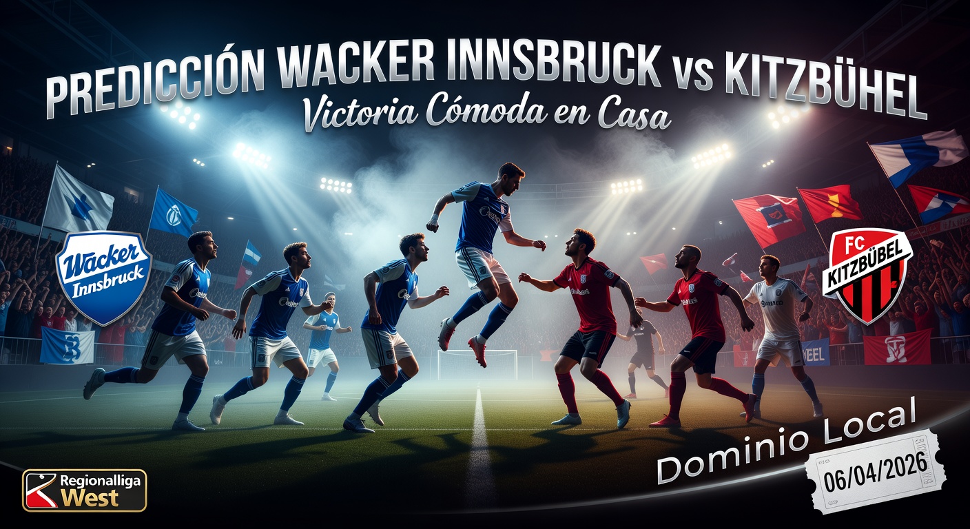 Wacker Innsbruck vs Kitzbühel Pronóstico / Prediction
