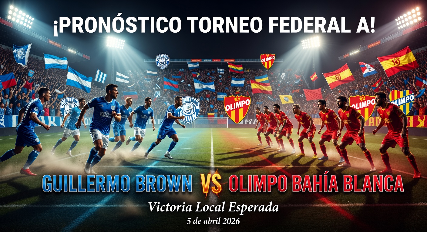 Guillermo Brown vs Olimpo Bahia Blanca Pronóstico / Prediction