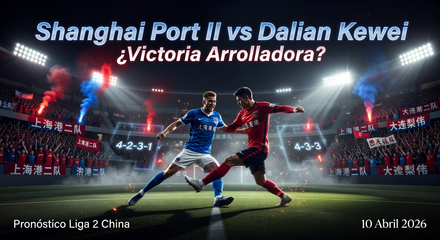 Shanghai Port II vs Dalian Kewei Pronóstico / Prediction