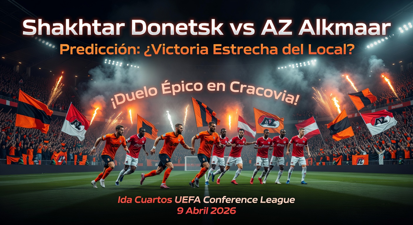 Shakhtar Donetsk vs AZ Alkmaar Pronóstico / Prediction