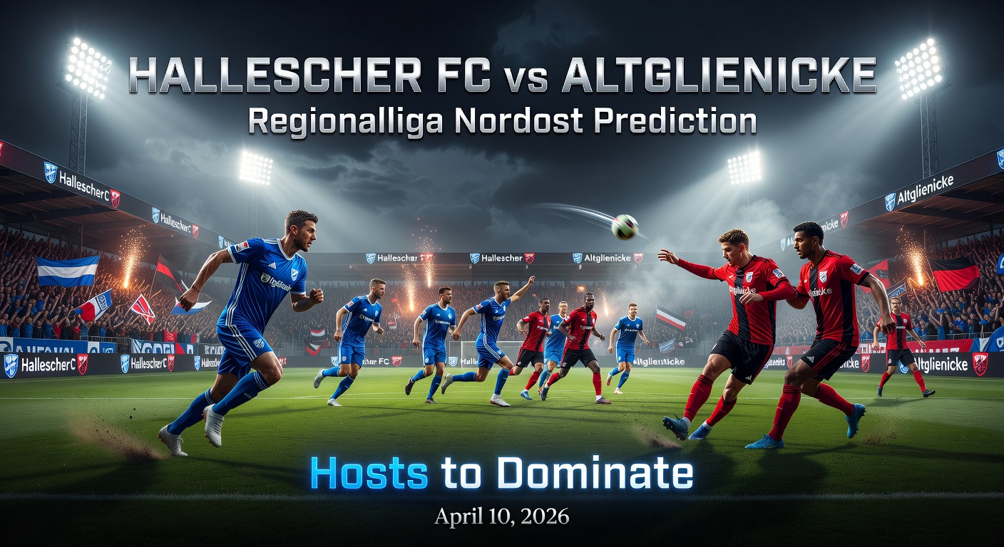 Hallescher FC vs Altglienicke Pronóstico / Prediction