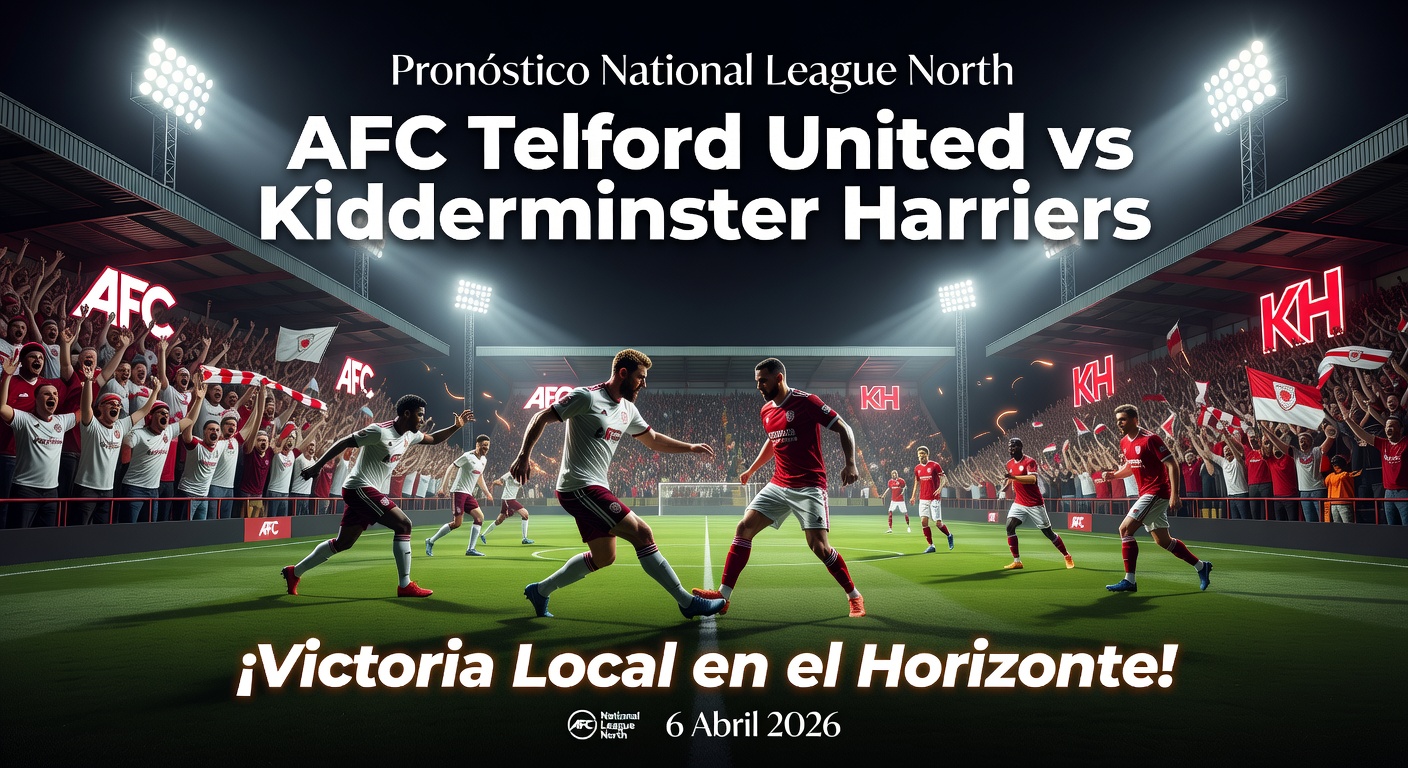 AFC Telford United vs Kidderminster Harriers Pronóstico / Prediction