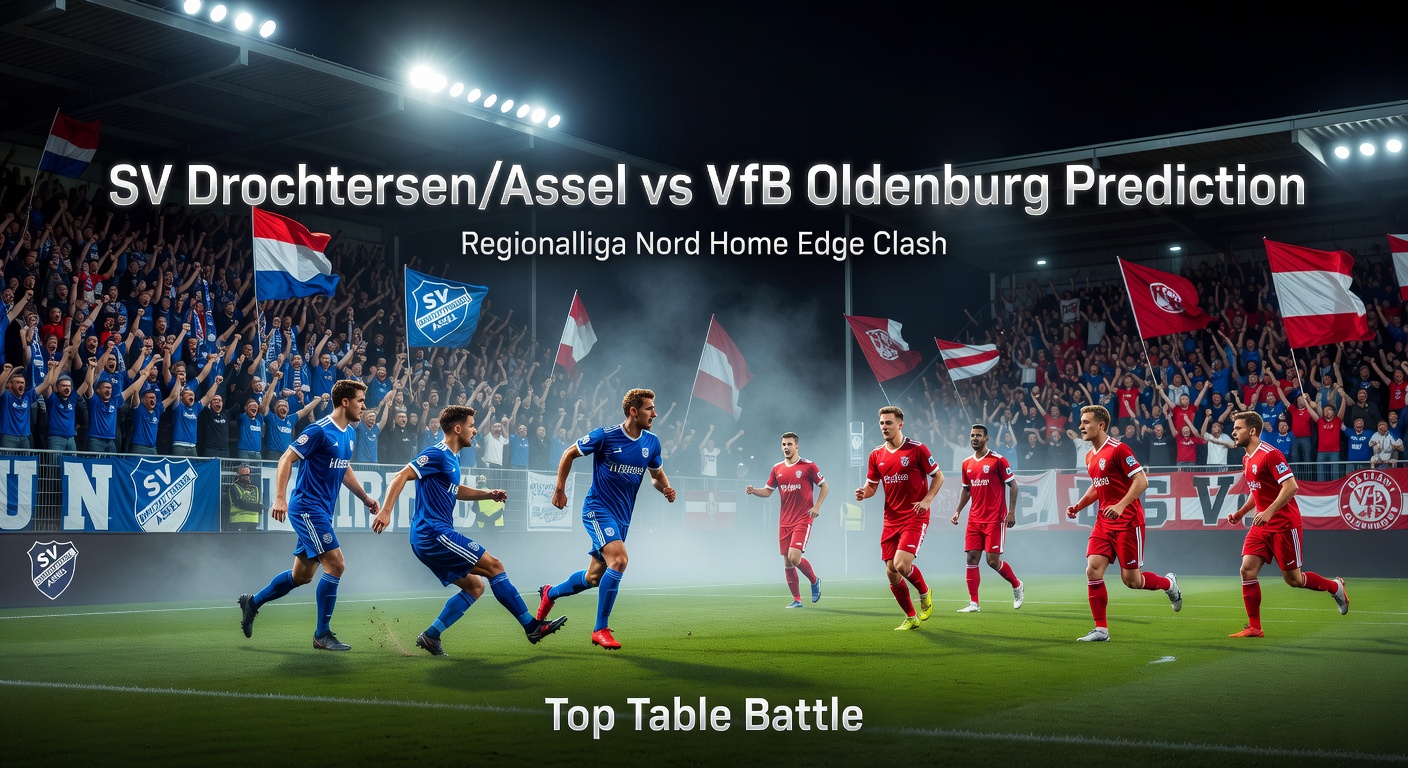 SV Drochtersen/Assel vs VfB Oldenburg Pronóstico / Prediction