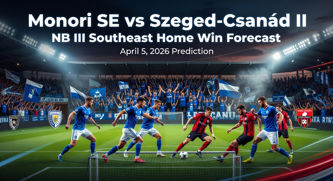 Monori Se vs Szeged-Csanád II Pronóstico / Prediction