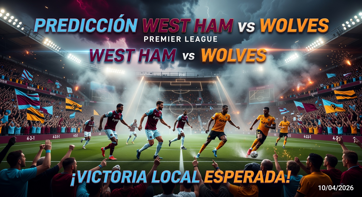 West Ham vs Wolves Pronóstico / Prediction