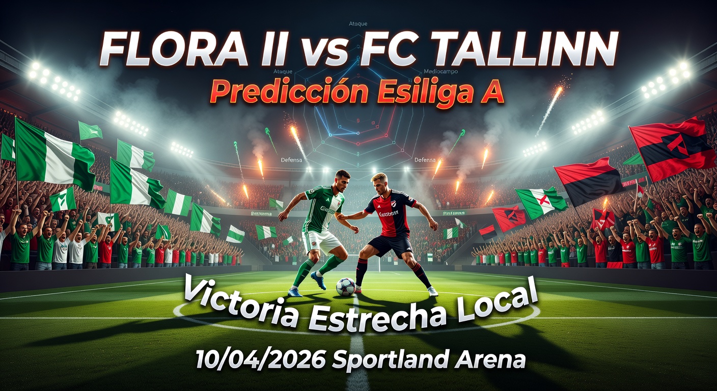 Flora II vs FC Tallinn Pronóstico / Prediction