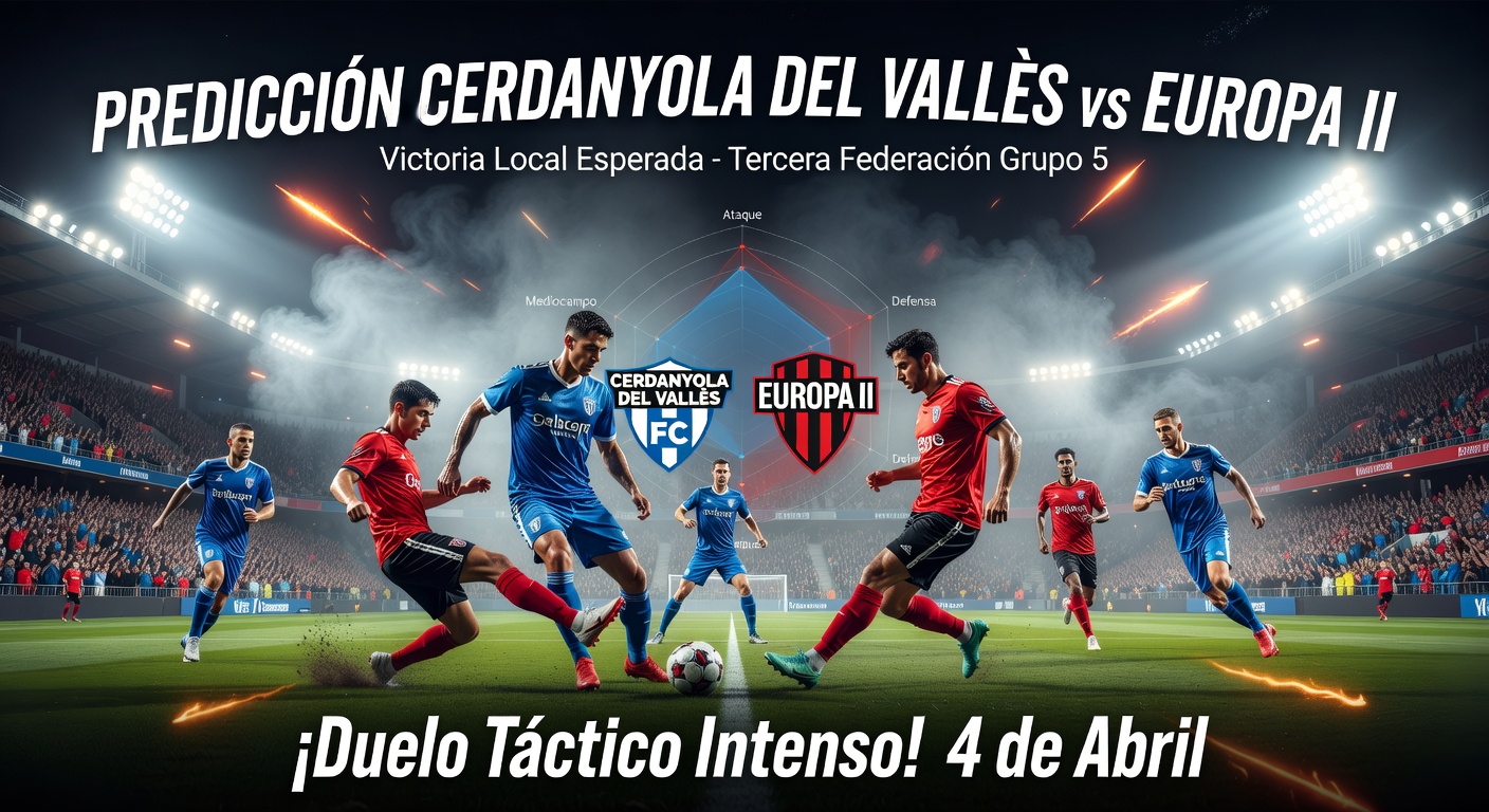 Cerdanyola del Vallès vs Europa II Pronóstico / Prediction