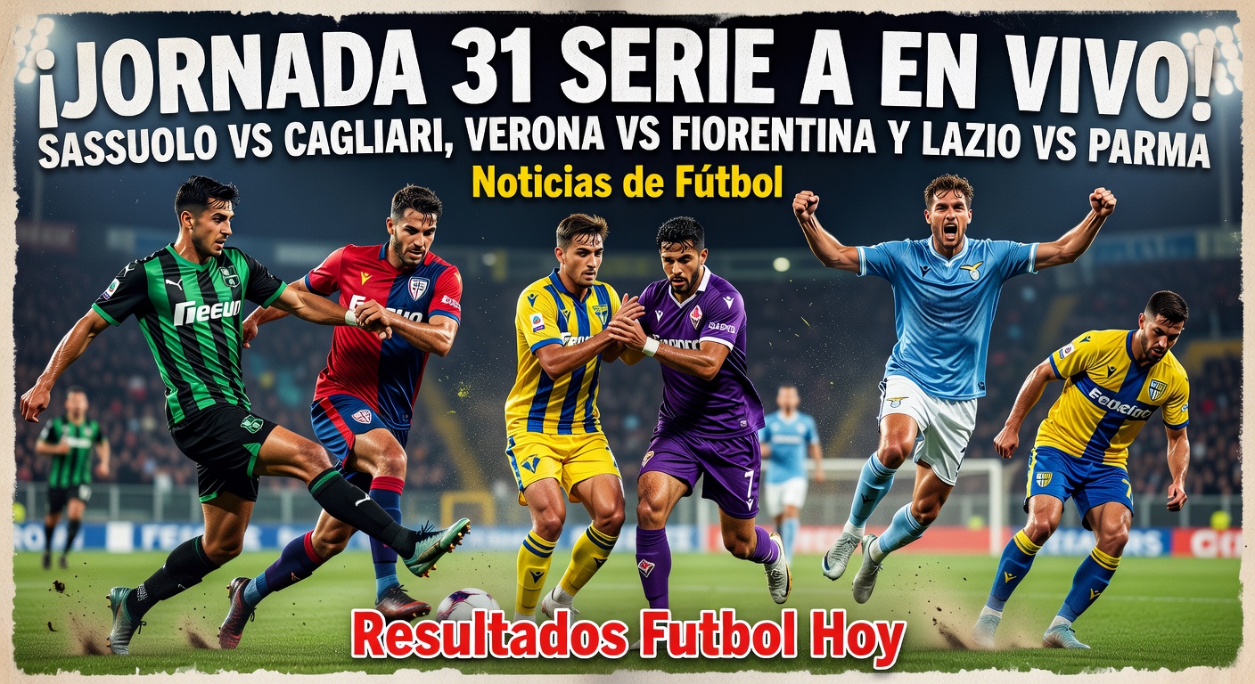 Serie A Fixtures: Sassuolo vs Cagliari, Verona vs Fiorentina, Lazio vs Parma