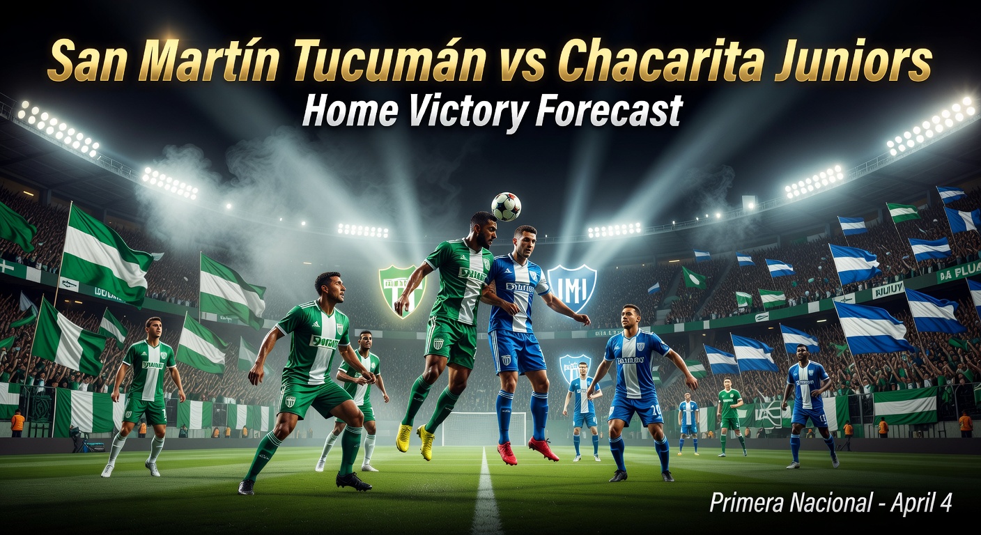 San Martin Tucuman vs Chacarita Juniors Pronóstico / Prediction