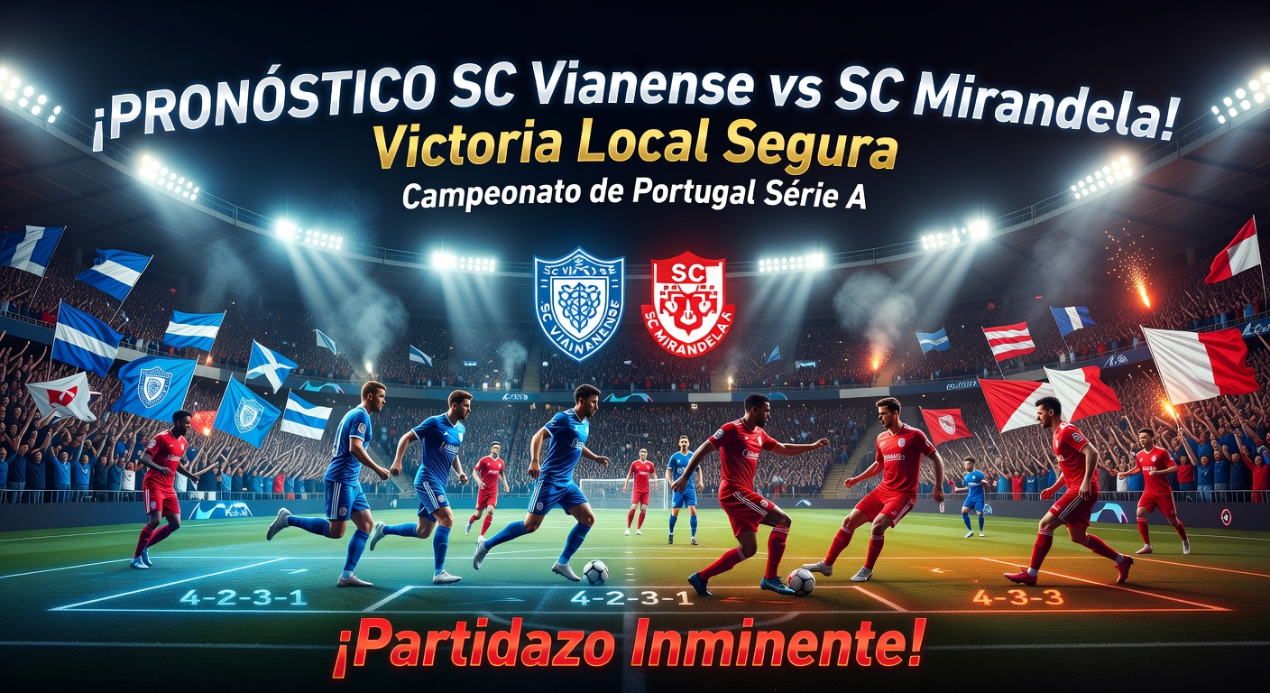Vianense vs Mirandela Pronóstico / Prediction