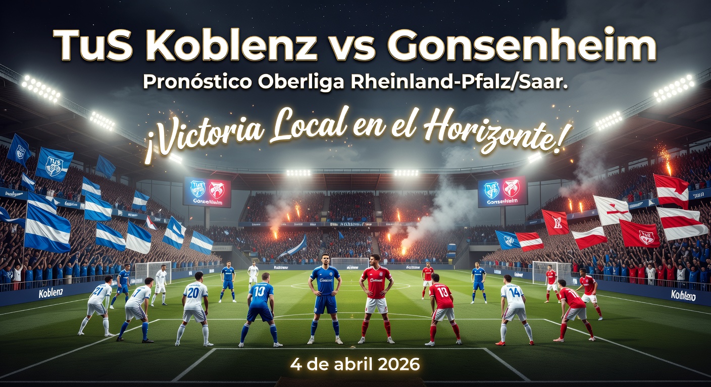 TuS Koblenz vs Gonsenheim Pronóstico / Prediction