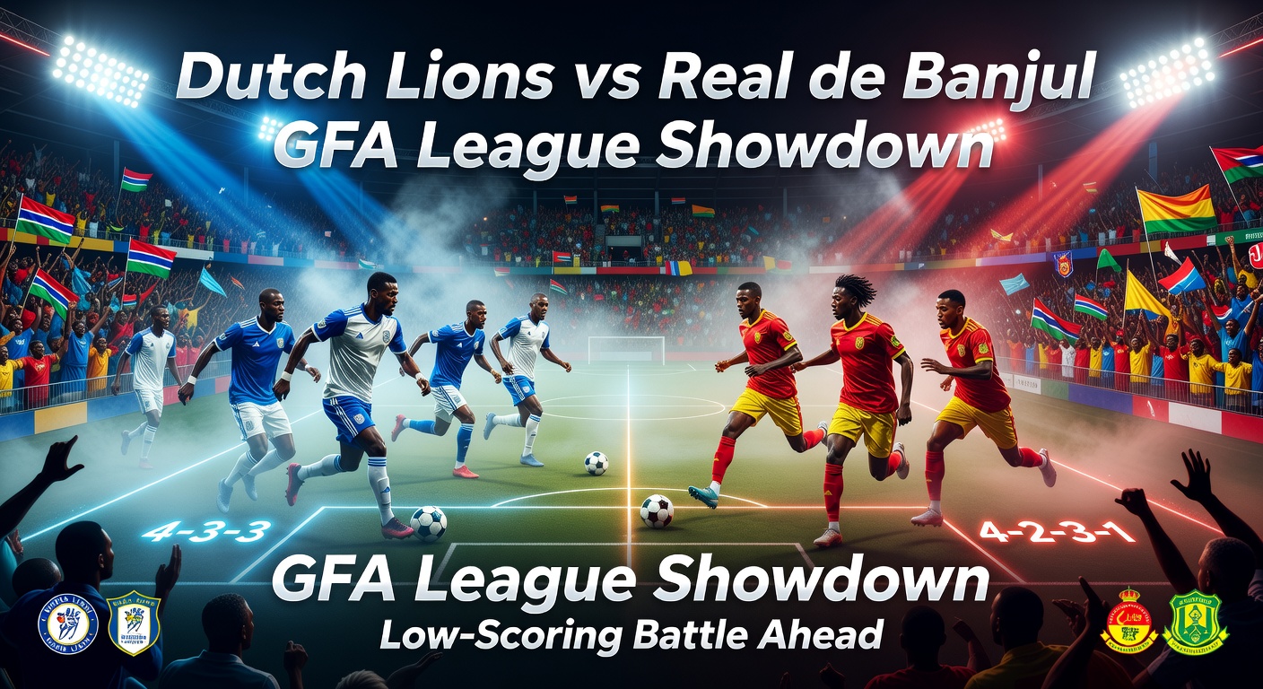 Dutch Lions vs Real de Banjul Pronóstico / Prediction