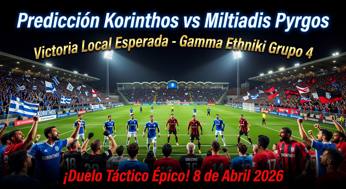 Korinthos vs Miltiadis Pyrgos Pronóstico / Prediction