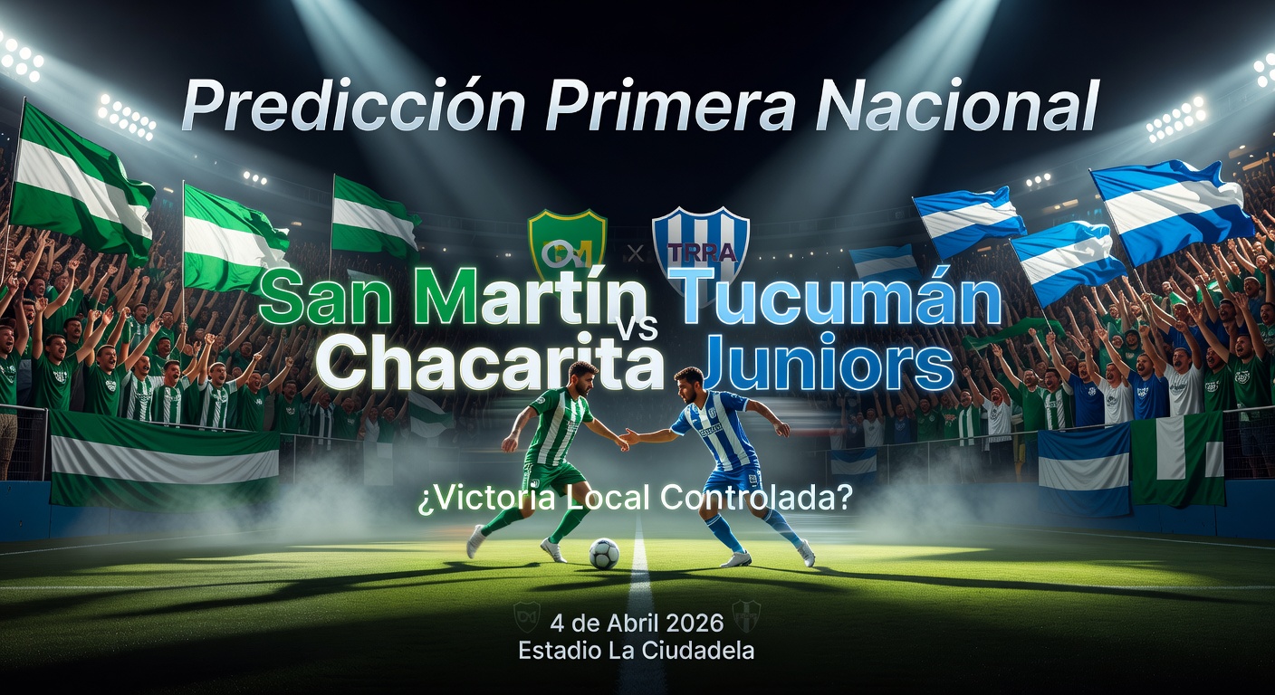 San Martin Tucuman vs Chacarita Juniors Pronóstico / Prediction