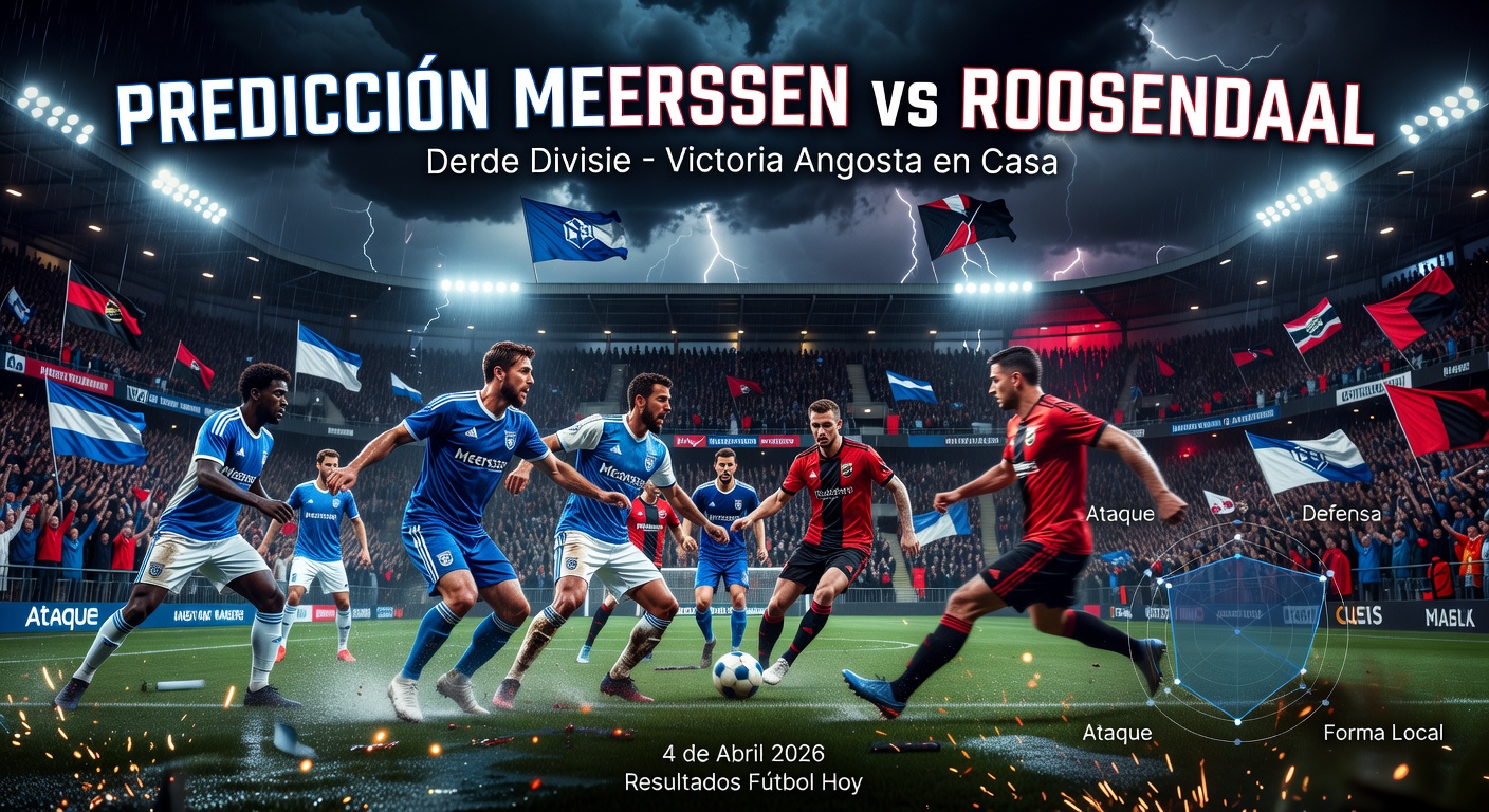 Meerssen vs Roosendaal Pronóstico / Prediction