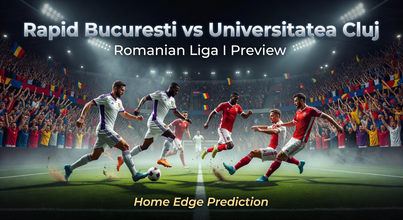 Rapid vs Universitatea Cluj Pronóstico / Prediction