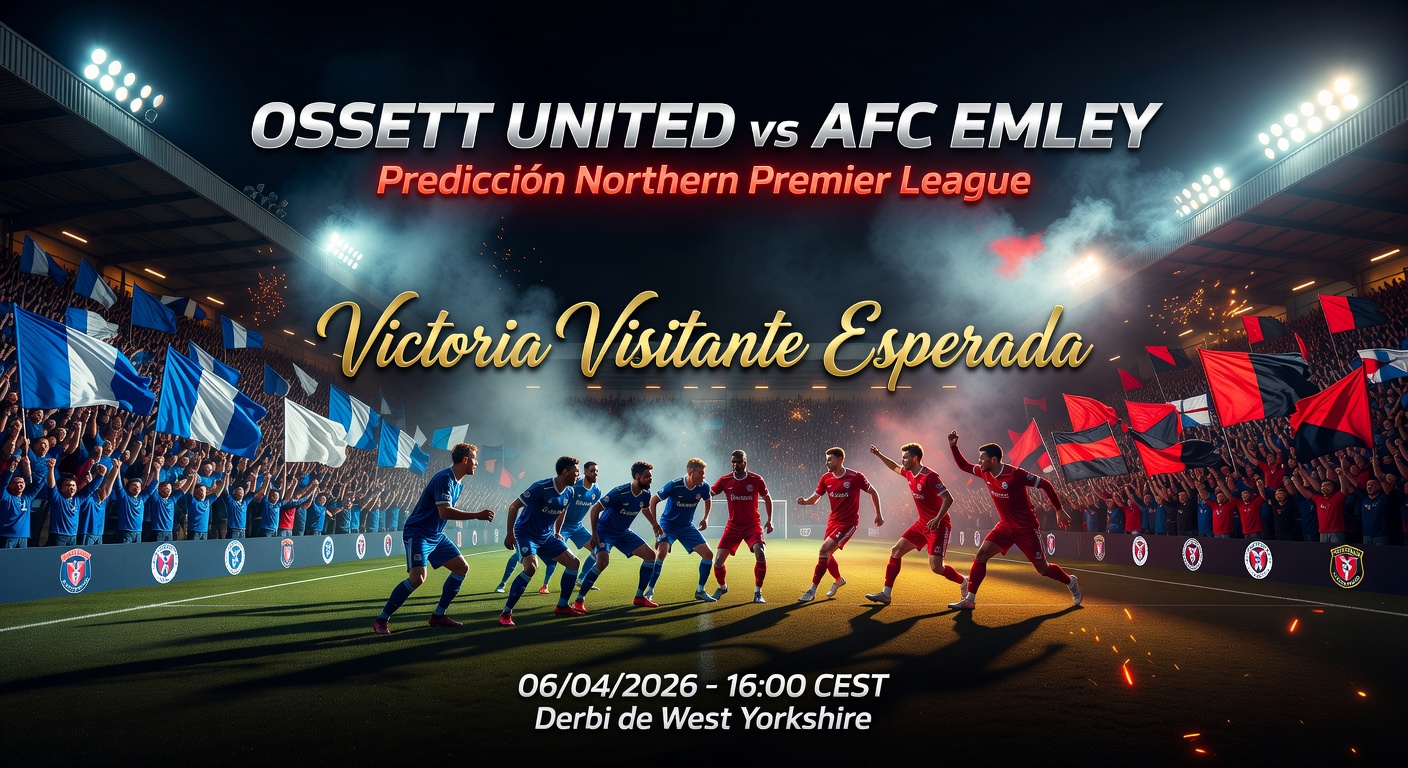 Ossett United vs AFC Emley Pronóstico / Prediction