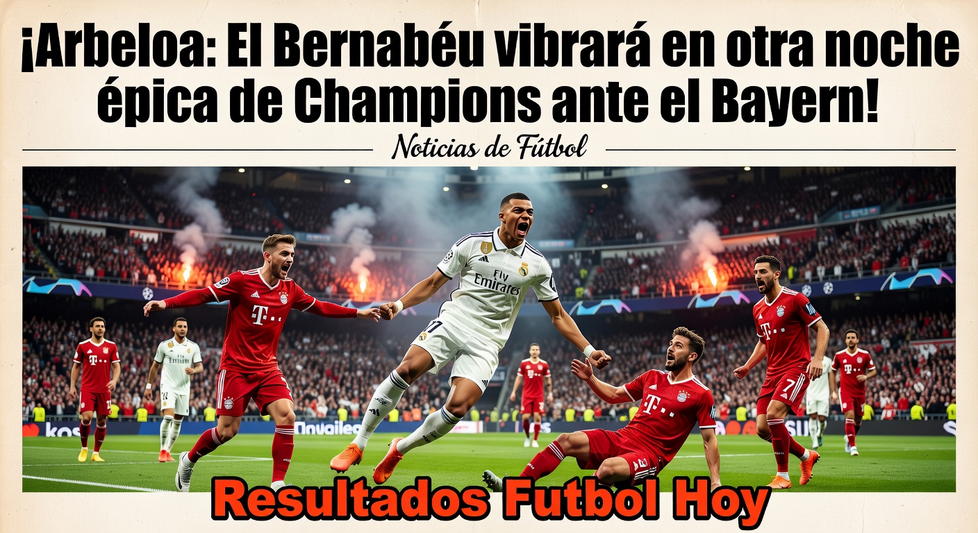 Arbeloa: Bernabeu ready for great Champions League night vs Bayern