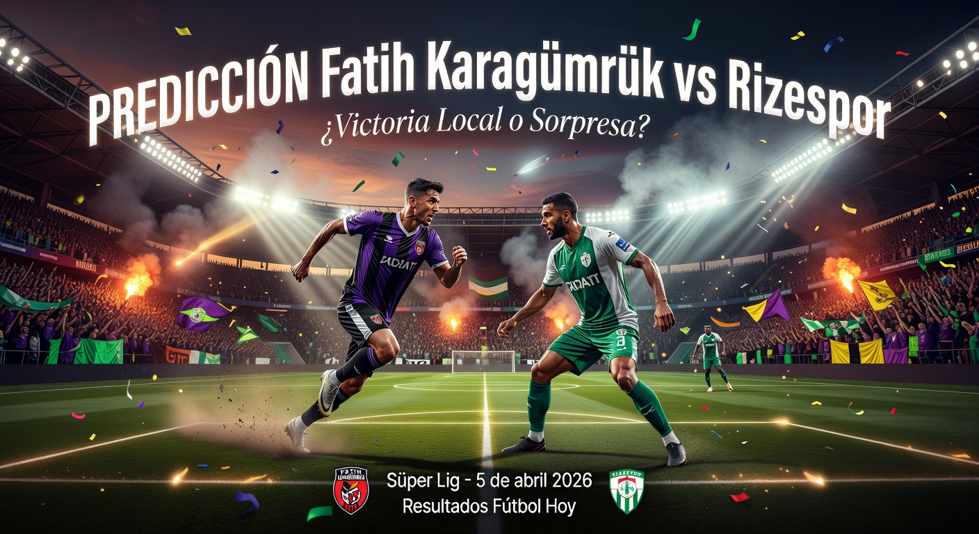 Fatih Karagümrük vs Rizespor Pronóstico / Prediction