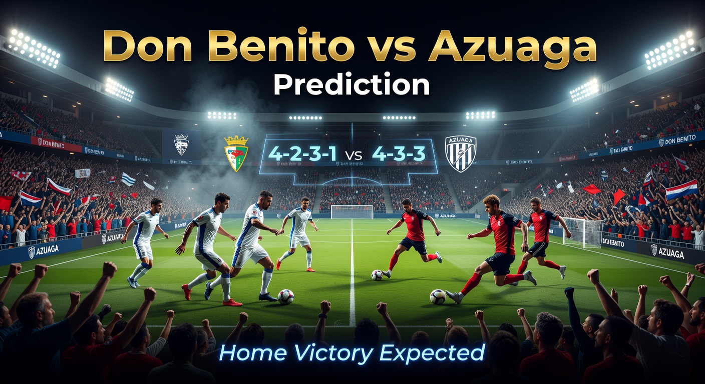 Don Benito vs Azuaga Pronóstico / Prediction