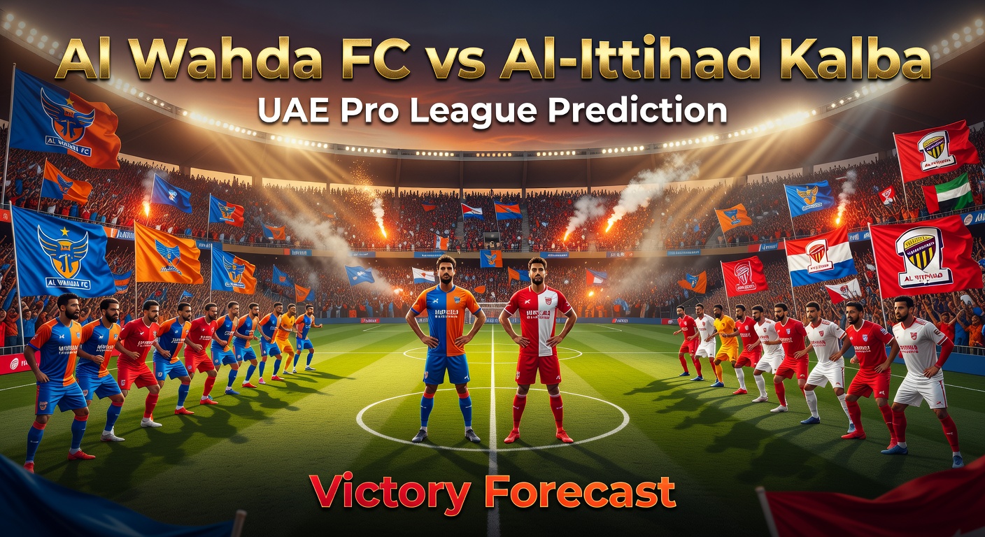 Al Wahda FC vs Al-Ittihad Kalba Pronóstico / Prediction