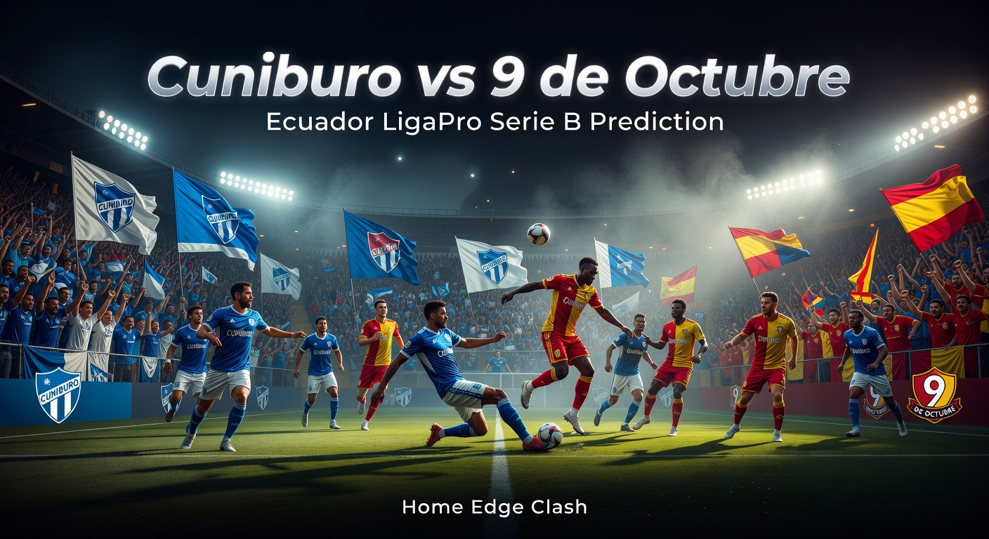 Cuniburo vs 9 de Octubre Pronóstico / Prediction