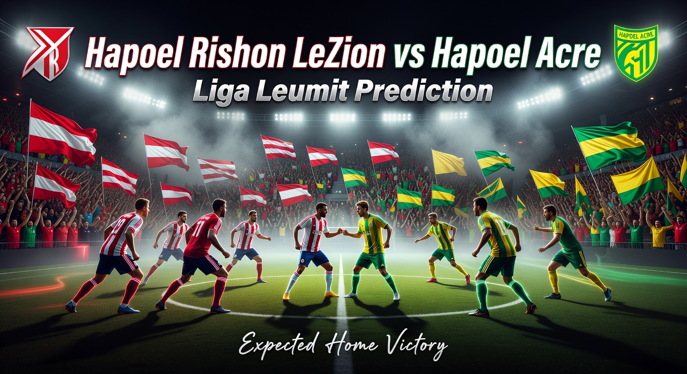 Hapoel Rishon LeZion vs Hapoel Acre Pronóstico / Prediction