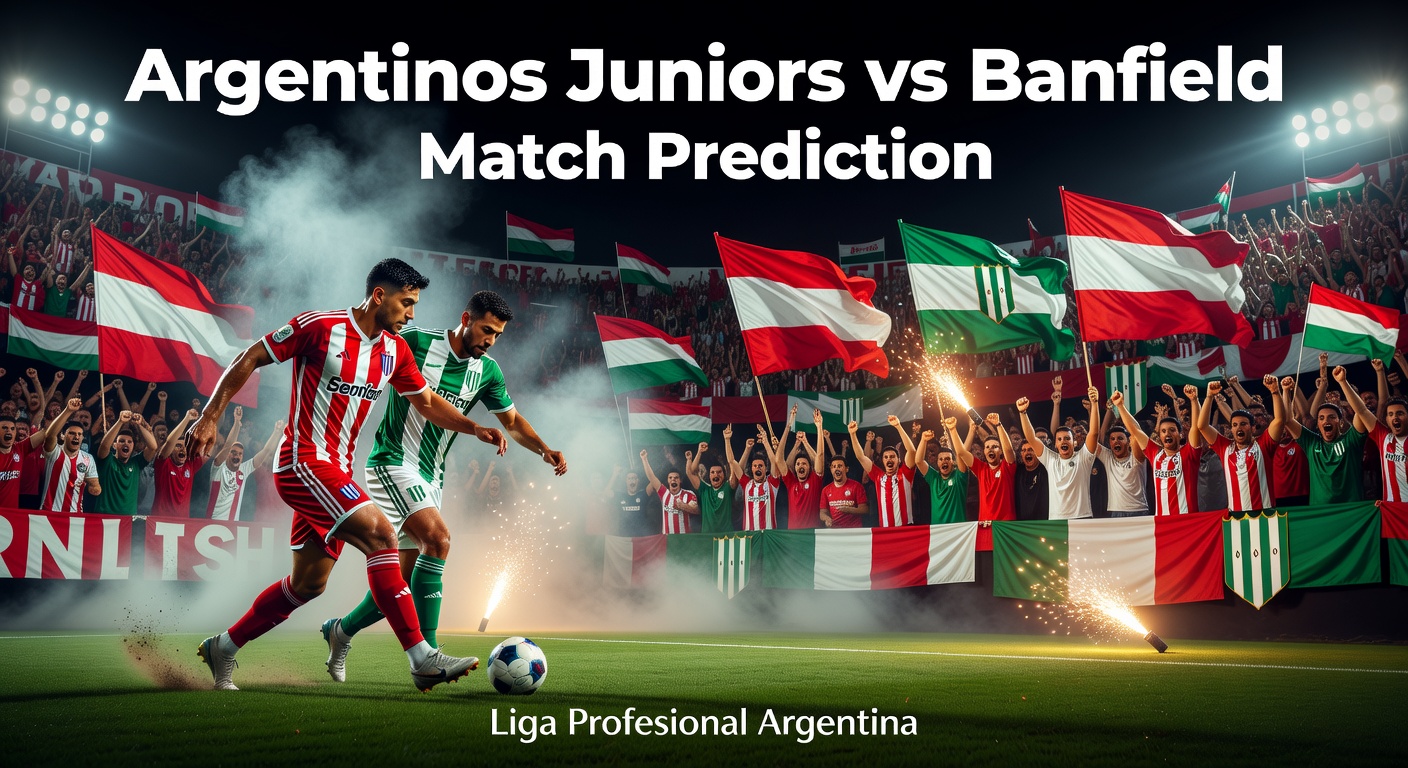 Argentinos JRS vs Banfield Pronóstico / Prediction