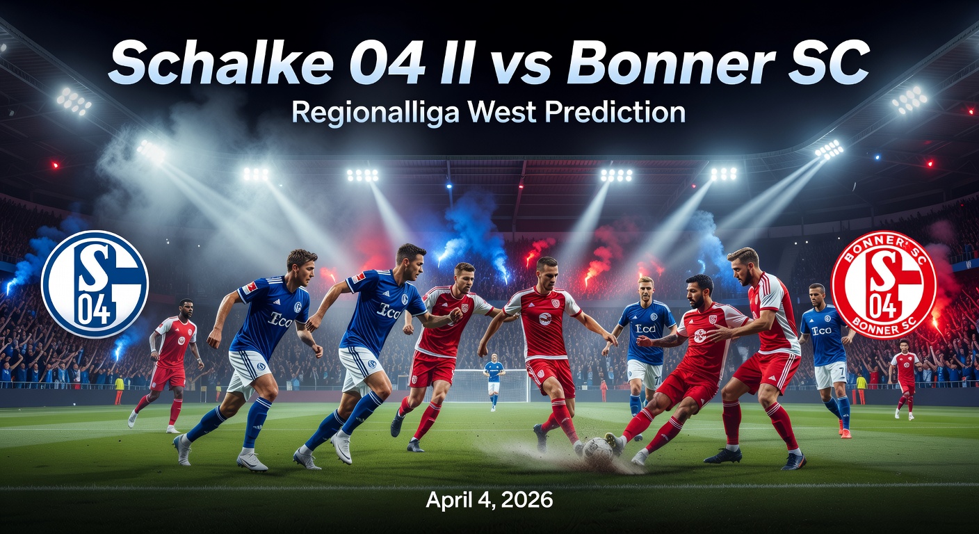 Schalke 04 II vs Bonner SC Pronóstico / Prediction