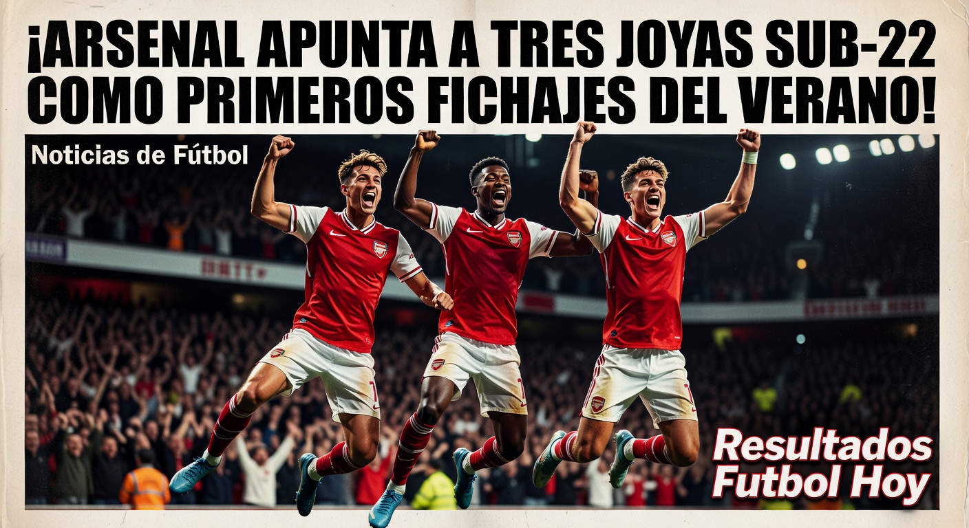 Arsenal targeting three under-22 talents for summer transfers