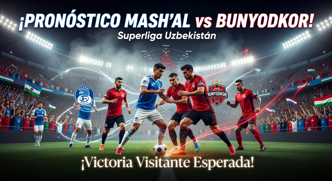 Mash'al vs Bunyodkor Pronóstico / Prediction