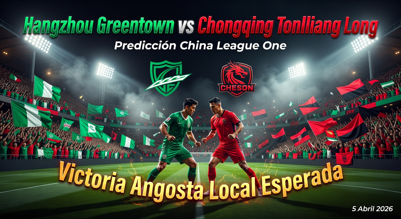 Hangzhou Greentown vs Chongqing Tongliang Long Pronóstico / Prediction