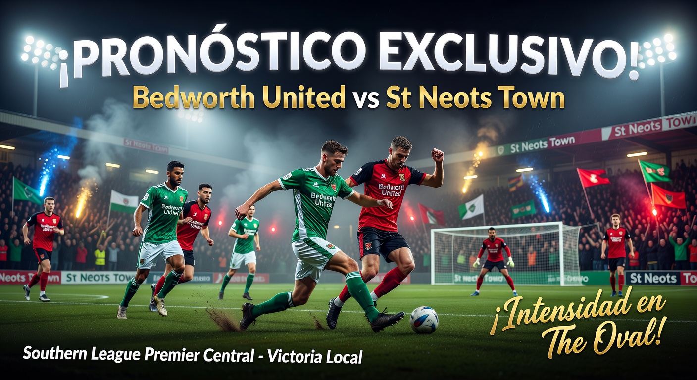 Bedworth United vs St Neots Town Pronóstico / Prediction