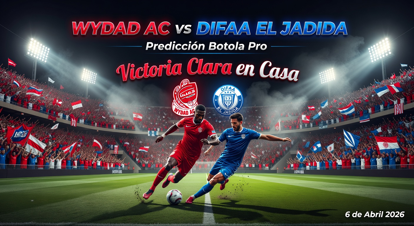 Wydad AC vs Difaa EL Jadida Pronóstico / Prediction
