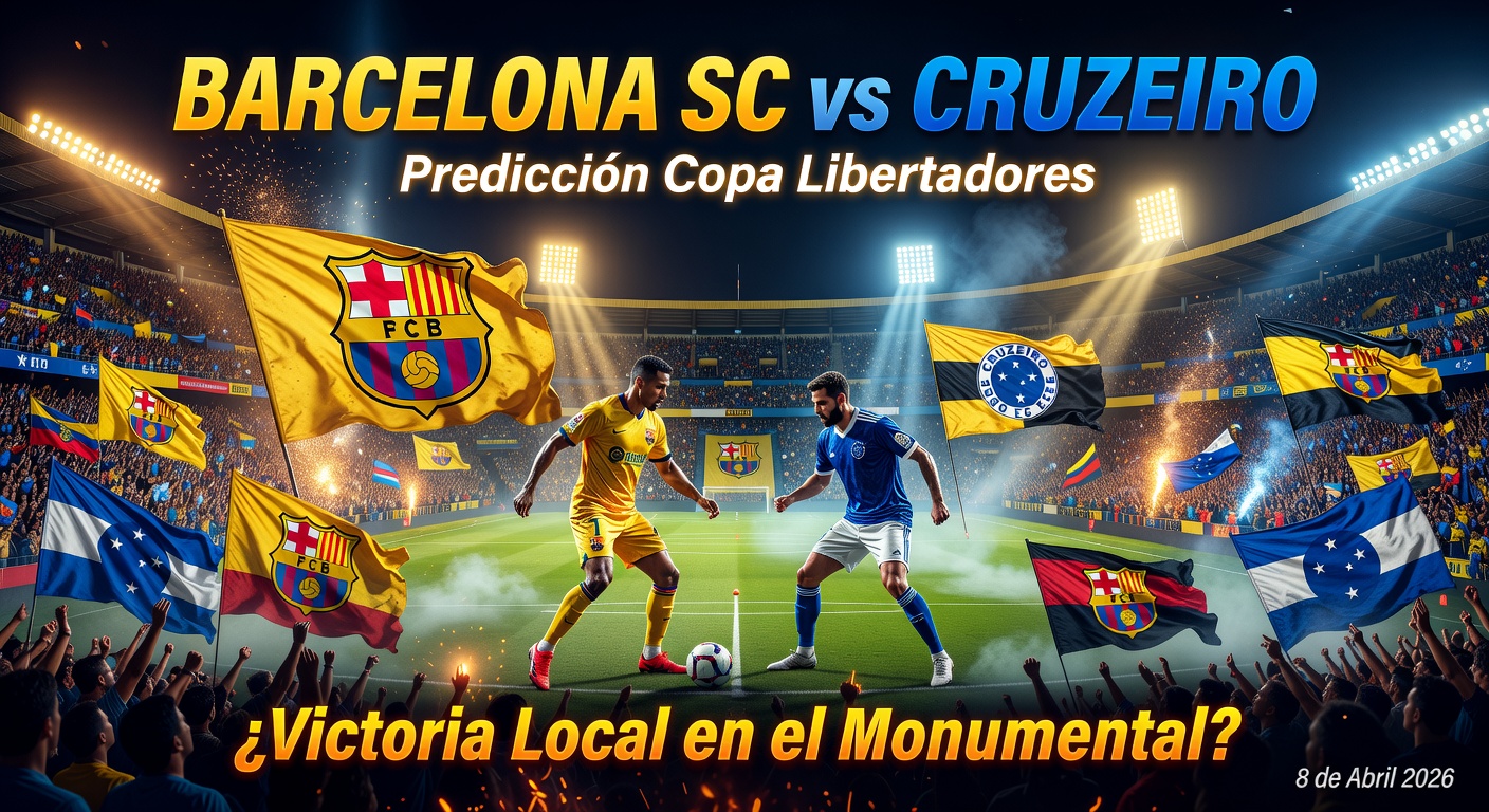 Barcelona SC vs Cruzeiro Pronóstico / Prediction