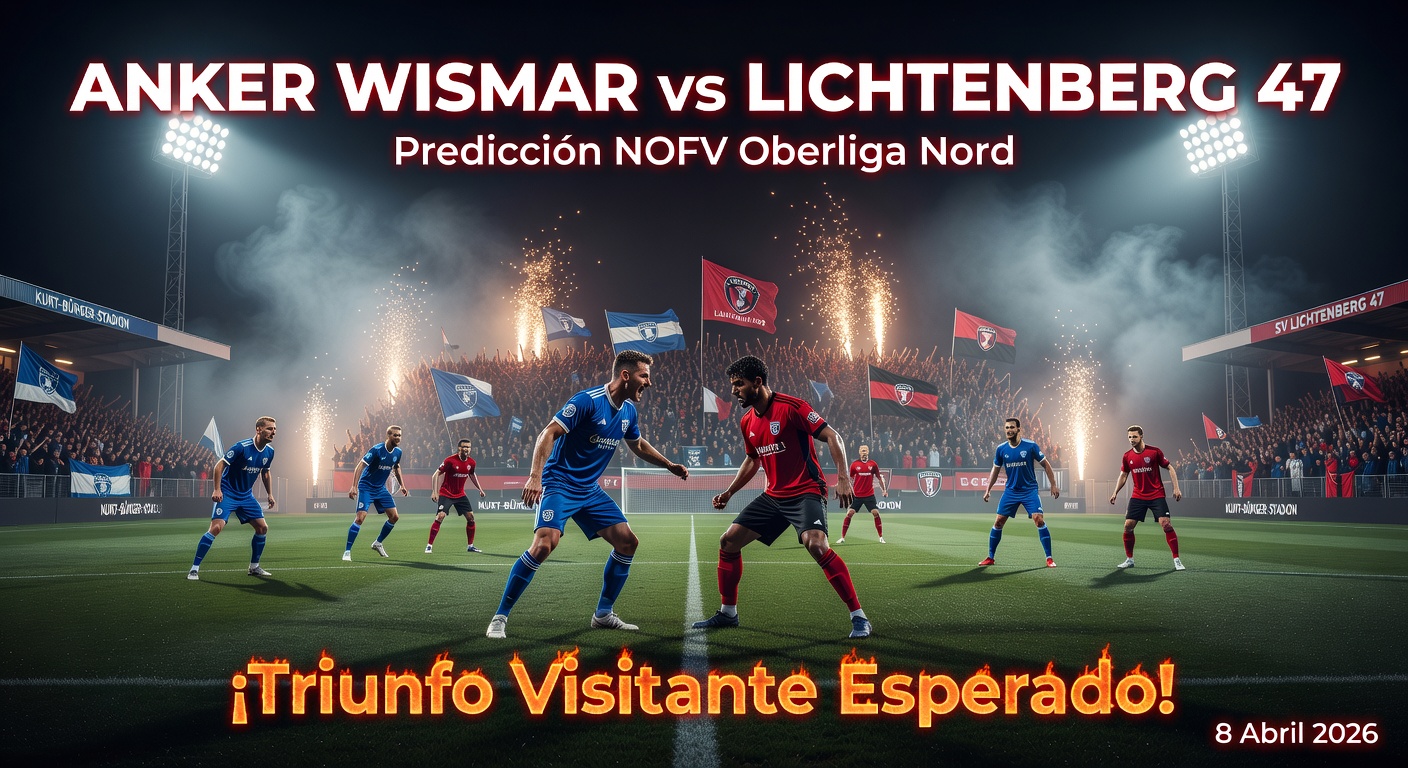 Anker Wismar vs Lichtenberg Pronóstico / Prediction