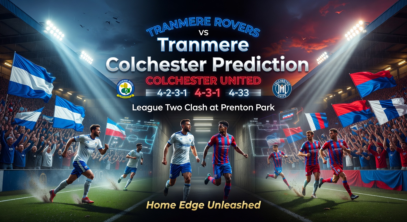 Tranmere vs Colchester Pronóstico / Prediction