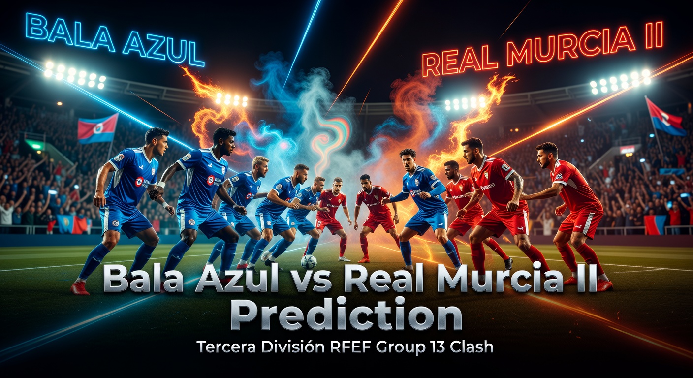 Bala Azul vs Real Murcia II Pronóstico / Prediction
