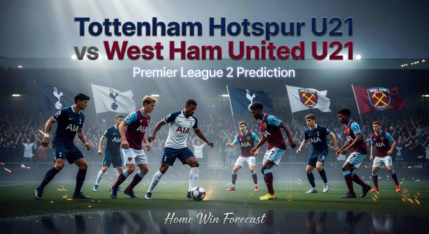 Tottenham Hotspur U21 vs West Ham United U21 Pronóstico / Prediction