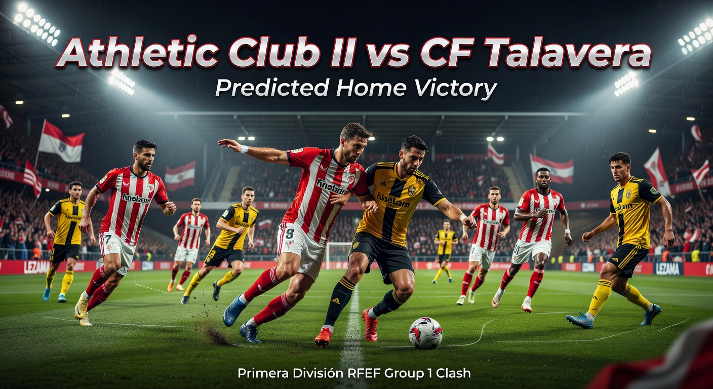 Athletic Club II vs CF Talavera Pronóstico / Prediction