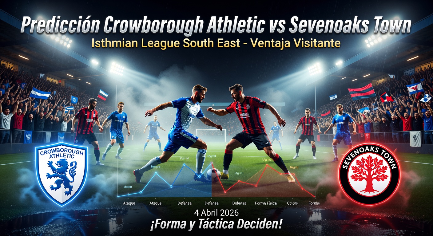 Crowborough Athletic vs Sevenoaks Town Pronóstico / Prediction
