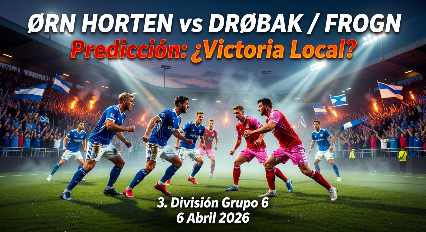 Ørn Horten vs Drøbak / Frogn Pronóstico / Prediction