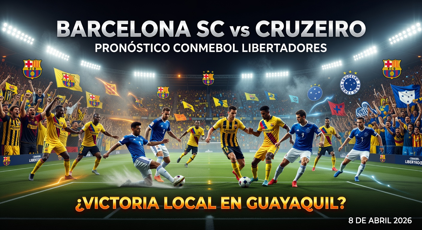 Barcelona SC vs Cruzeiro Pronóstico / Prediction