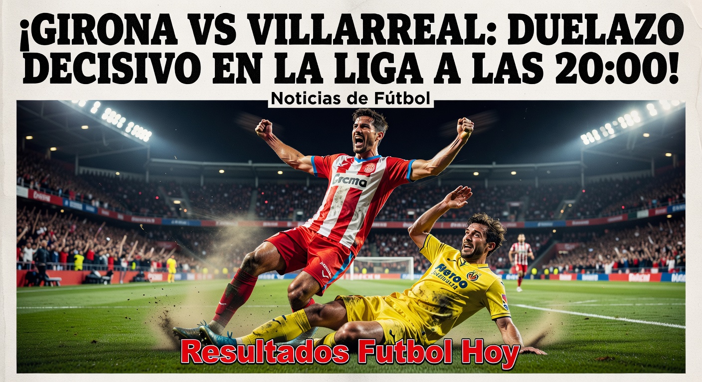 Girona vs Villarreal in La Liga