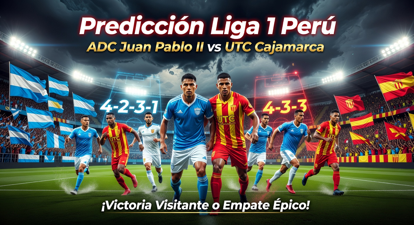 Juan Pablo II College vs UTC Cajamarca Pronóstico / Prediction