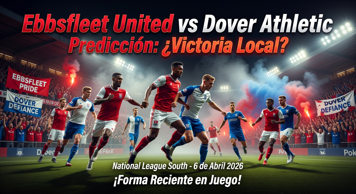 Ebbsfleet United vs Dover Pronóstico / Prediction