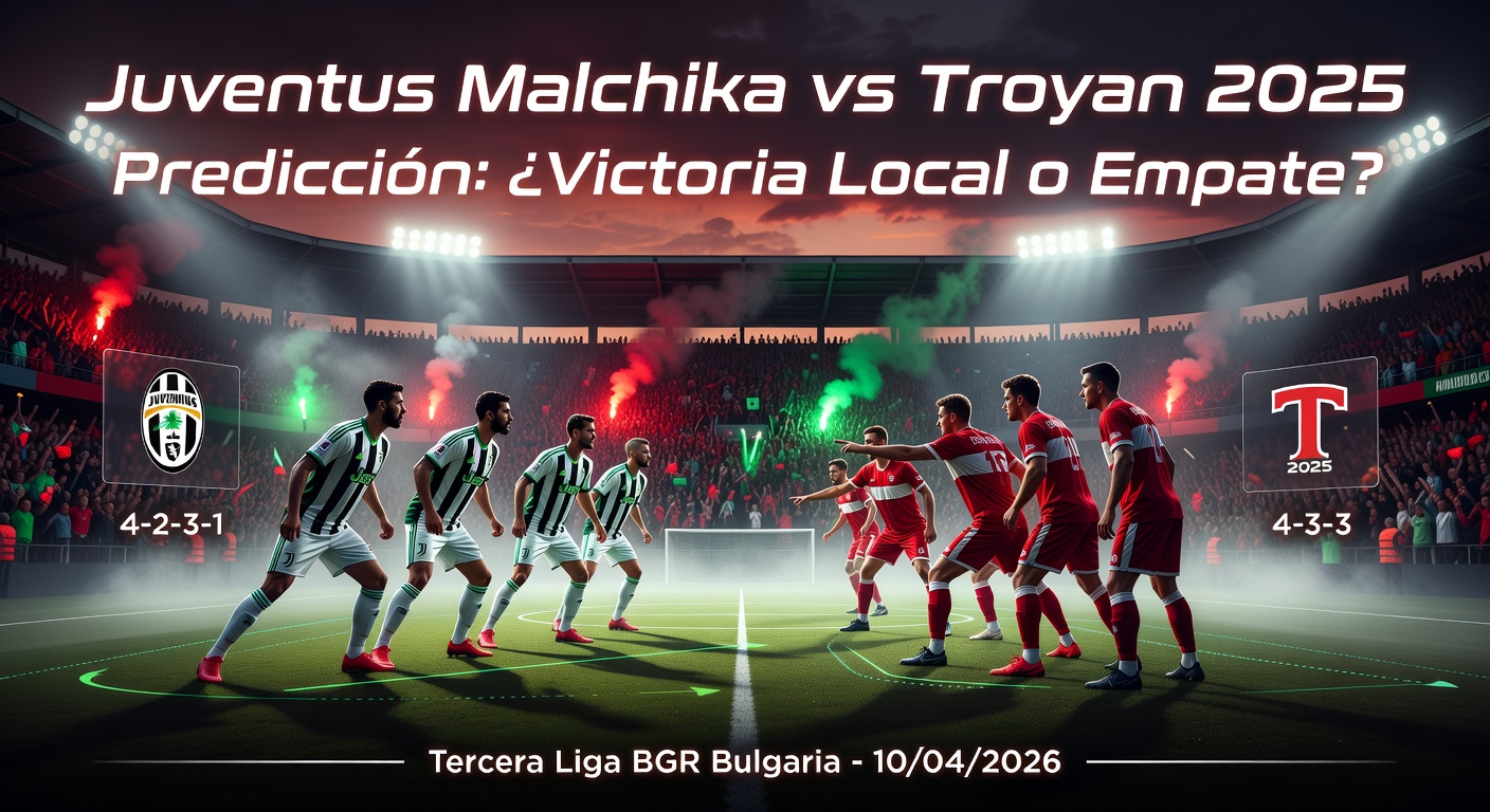 Juventus Malchika vs Troyan 2025 Pronóstico / Prediction